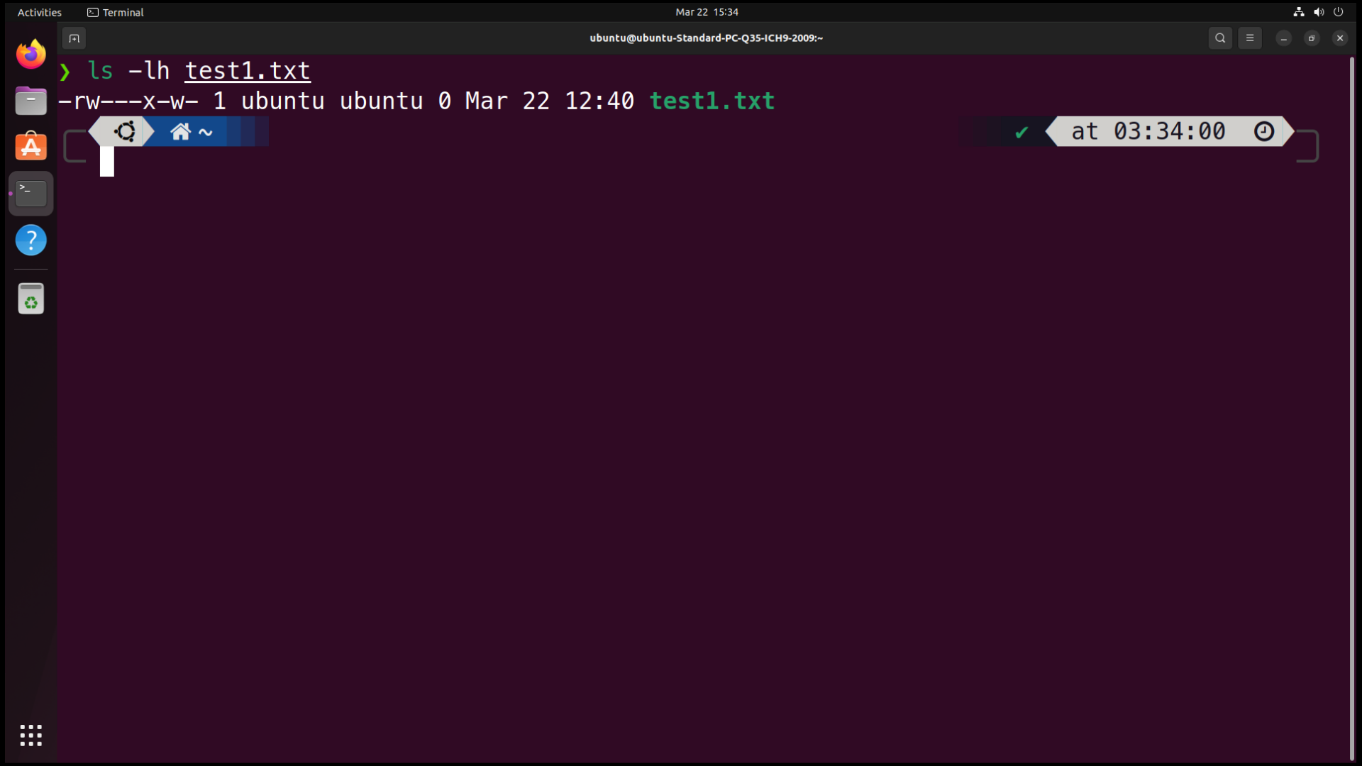 chmod
